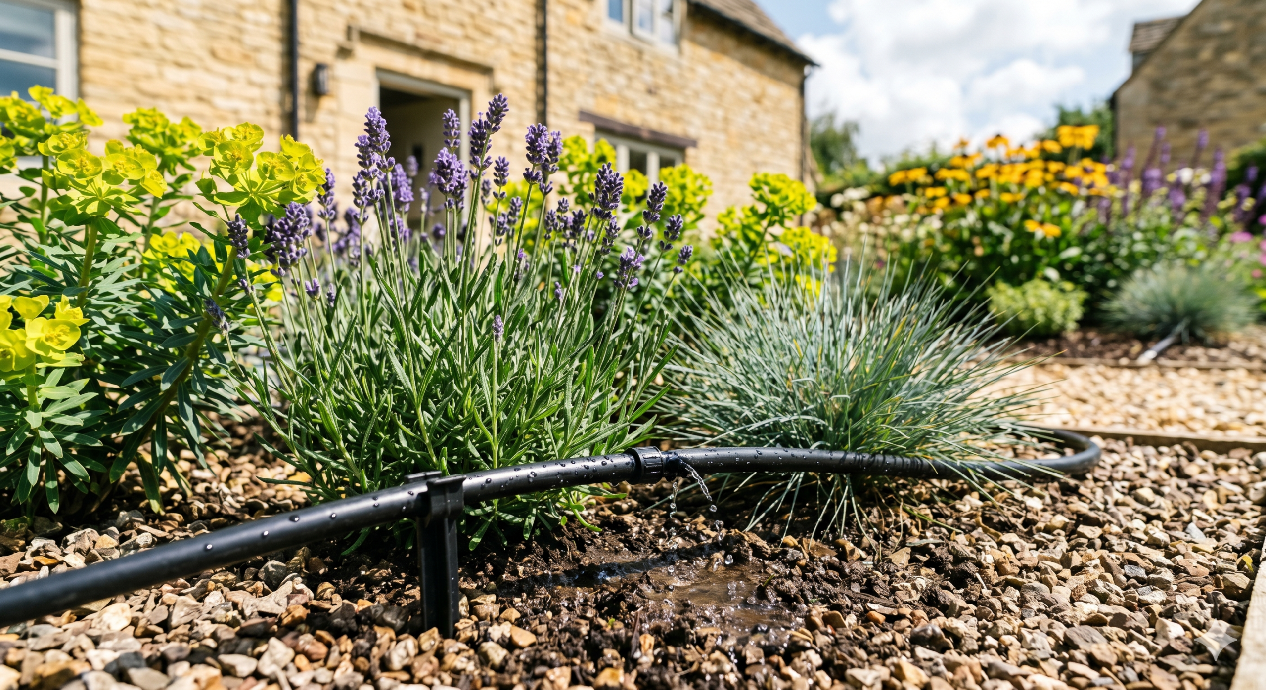 Low-Water Garden Irrigation Systems