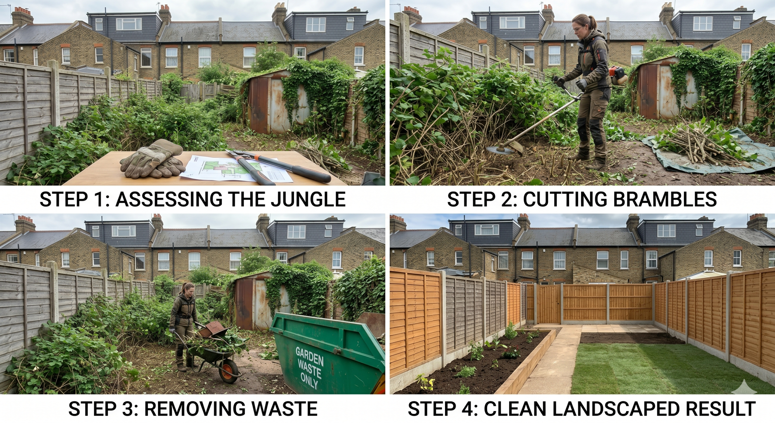 Overgrown Garden Clearance Tips